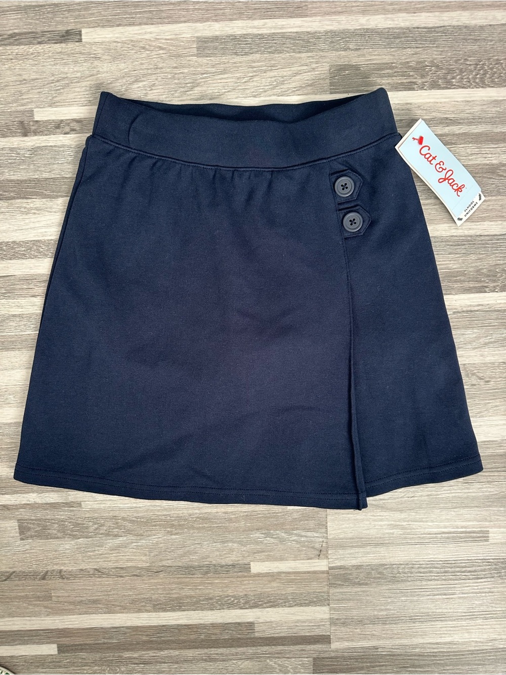 School Uniform Skort Cat & Jack, Navy Blue, Girls' Size M (8), NWT